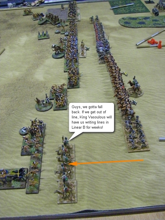 L'Art de la Guerre, Biblical: Achean (Mycenean) vs Ancient Bedouin, 15mm