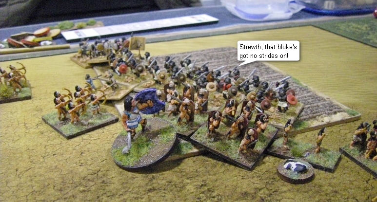 L'Art de la Guerre, Biblical: Achean (Mycenean) vs Ancient Bedouin, 15mm