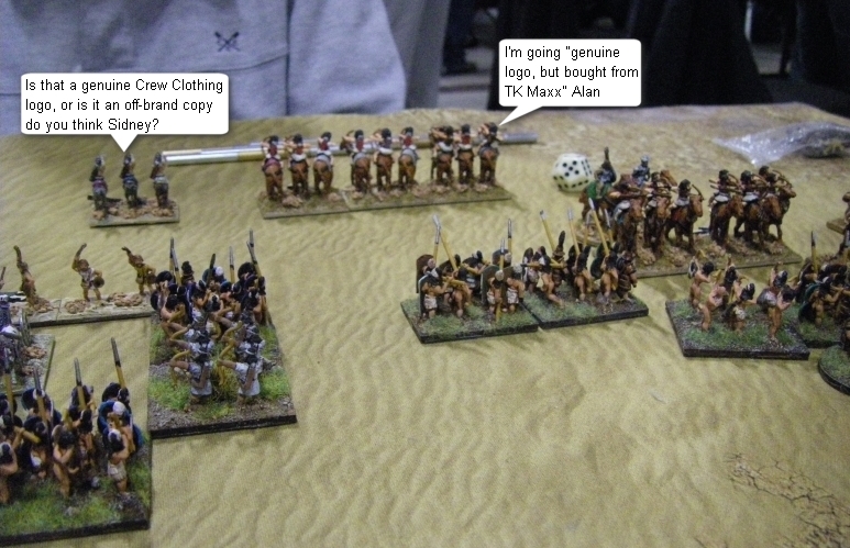 L'Art de la Guerre, Biblical: Achean (Mycenean) vs Ancient Bedouin, 15mm