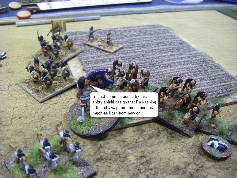 L'Art de la Guerre, Biblical: Achean (Mycenean) vs Ancient Bedouin, 15mm