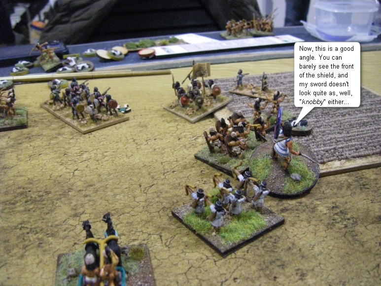 L'Art de la Guerre, Biblical: Achean (Mycenean) vs Ancient Bedouin, 15mm