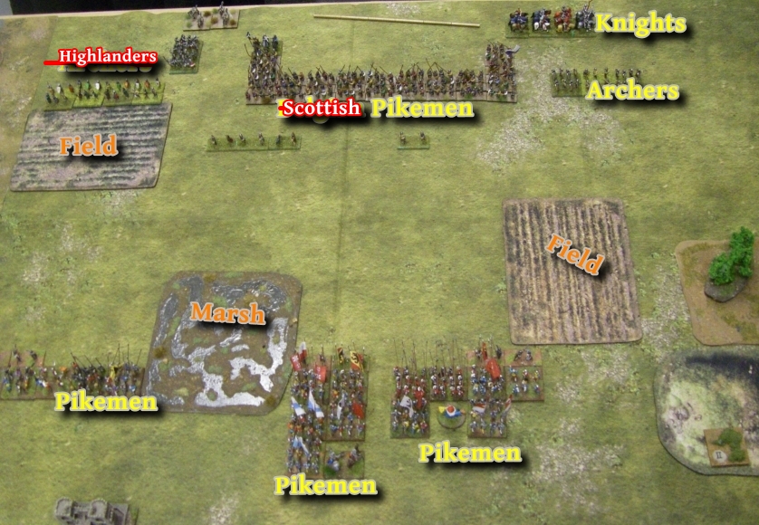 L'Art de la Guerre, Early Medieval to 1400: Swiss vs Medieval Scots, 15mm