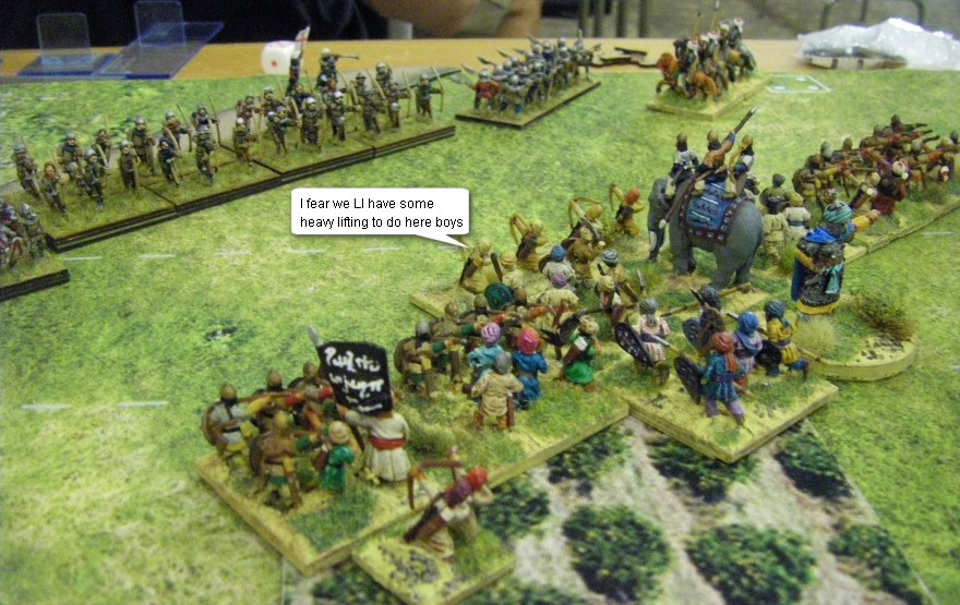 L'Art de la Guerre, Open: Khurasanian vs 100YW English, 15mm