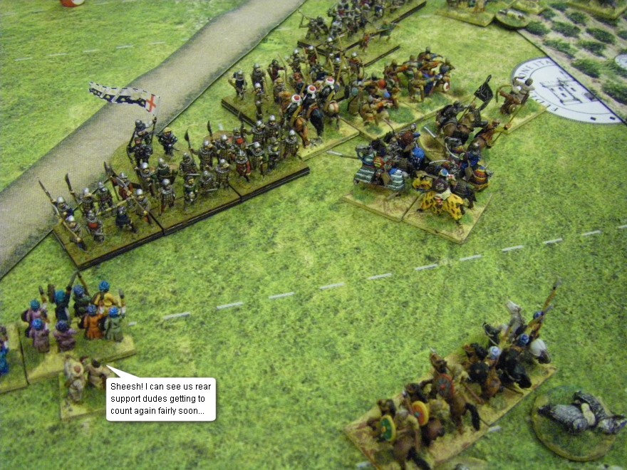L'Art de la Guerre, Open: Khurasanian vs 100YW English, 15mm