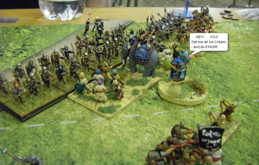 L'Art de la Guerre, Open: Khurasanian vs 100YW English, 15mm