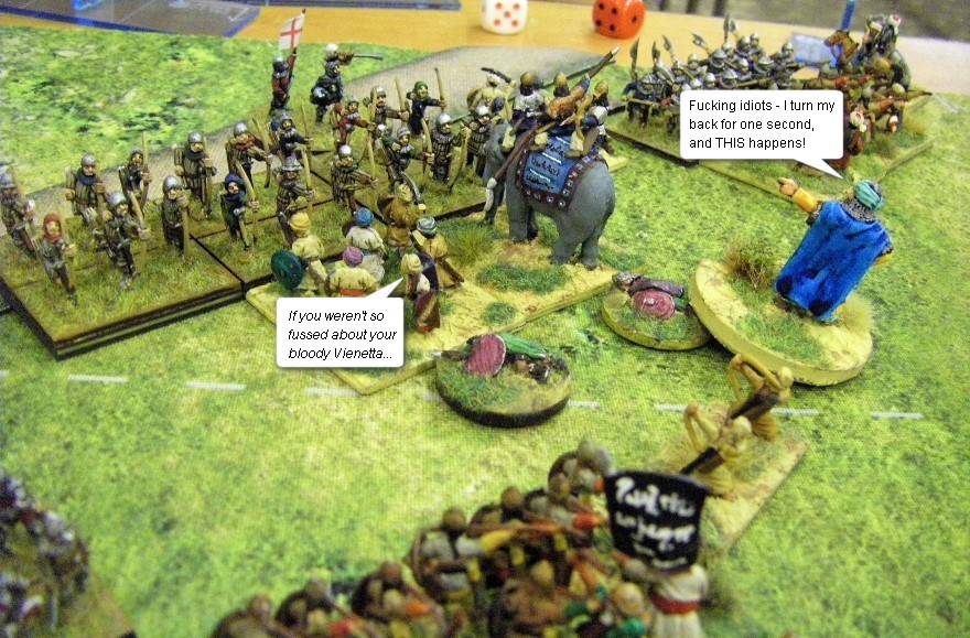 L'Art de la Guerre, Open: Khurasanian vs 100YW English, 15mm