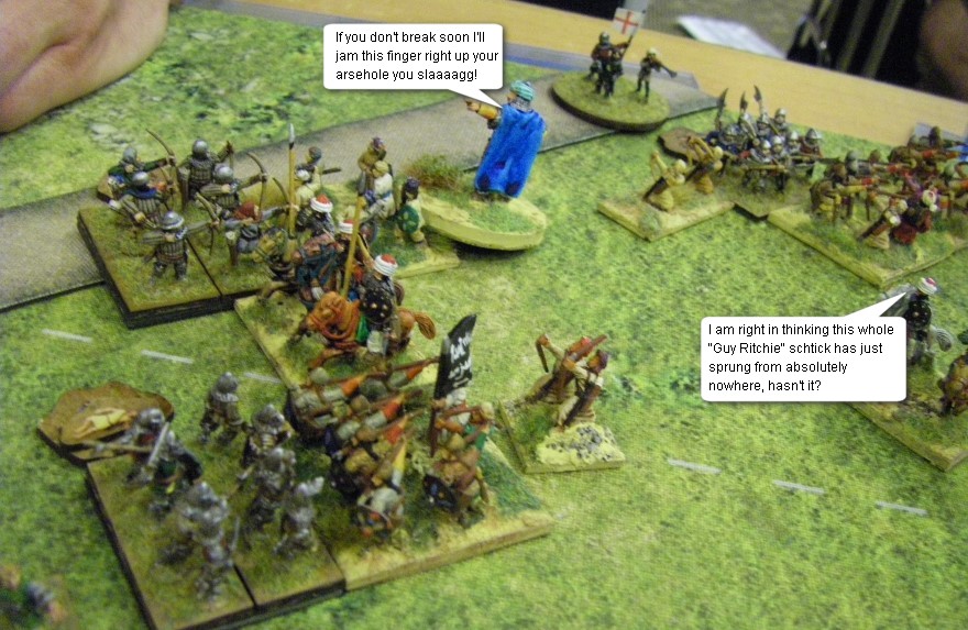 L'Art de la Guerre, Open: Khurasanian vs 100YW English, 15mm