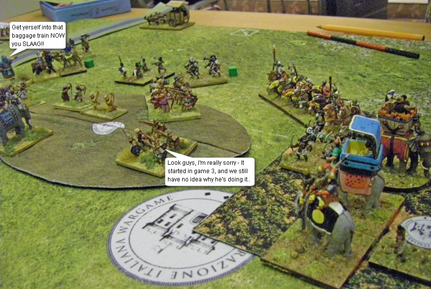 L'Art de la Guerre, Open: Khurasanian vs Rajput Hindu Indian, 15mm