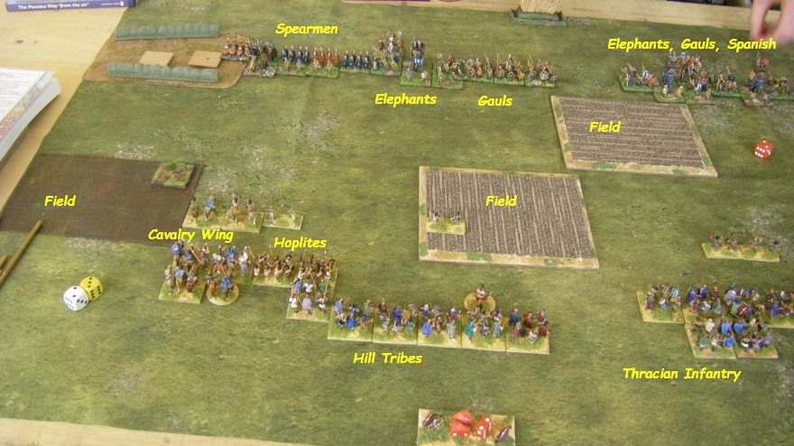 ADLG, Romes Wars: Odrysian Thracian vs Carthaginian, 15mm