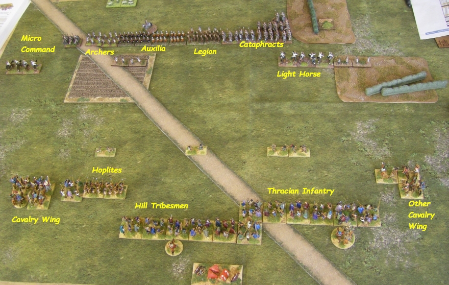 ADLG, Romes Wars: Odrysian Thracian vs Robert Taylor's Palmyrans, 15mm