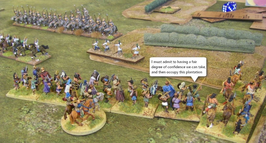 ADLG, Romes Wars: Odrysian Thracian vs Robert Taylor's Palmyrans, 15mm