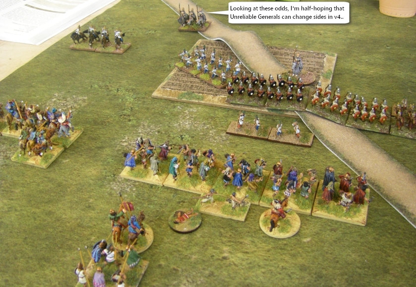 ADLG, Romes Wars: Odrysian Thracian vs Robert Taylor's Palmyrans, 15mm