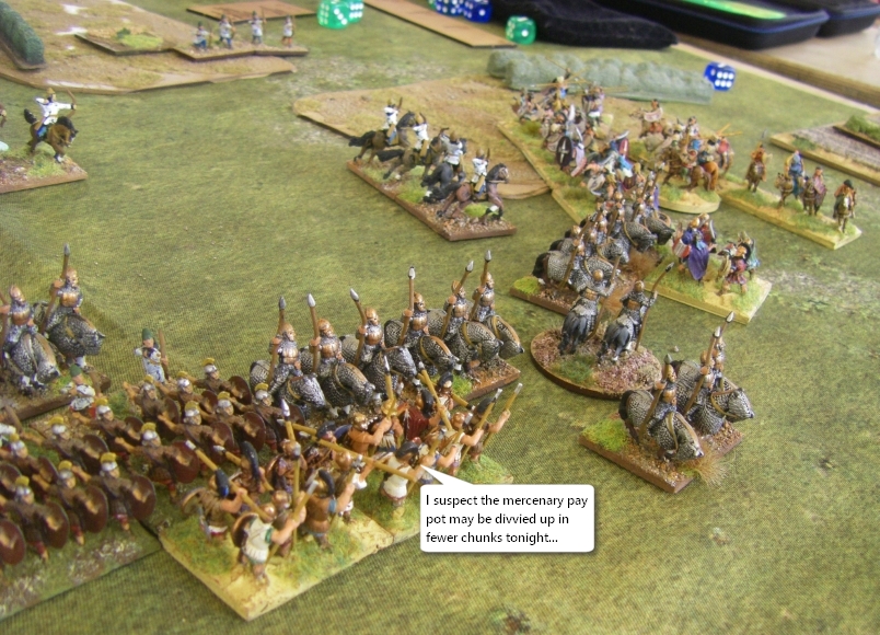 ADLG, Romes Wars: Odrysian Thracian vs Robert Taylor's Palmyrans, 15mm