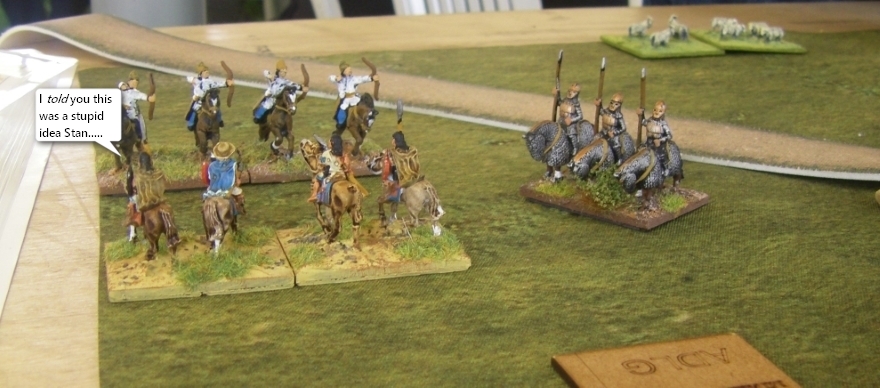 ADLG, Romes Wars: Odrysian Thracian vs Robert Taylor's Palmyrans, 15mm