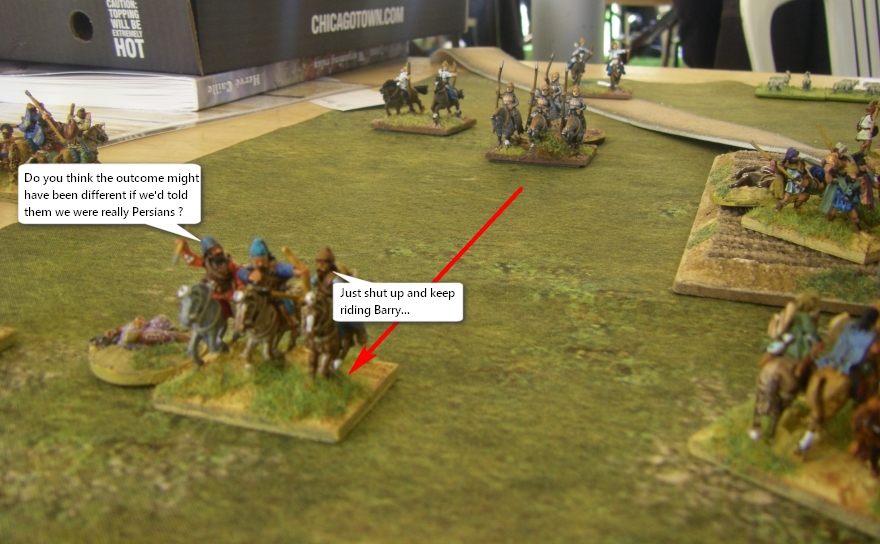 ADLG, Romes Wars: Odrysian Thracian vs Robert Taylor's Palmyrans, 15mm