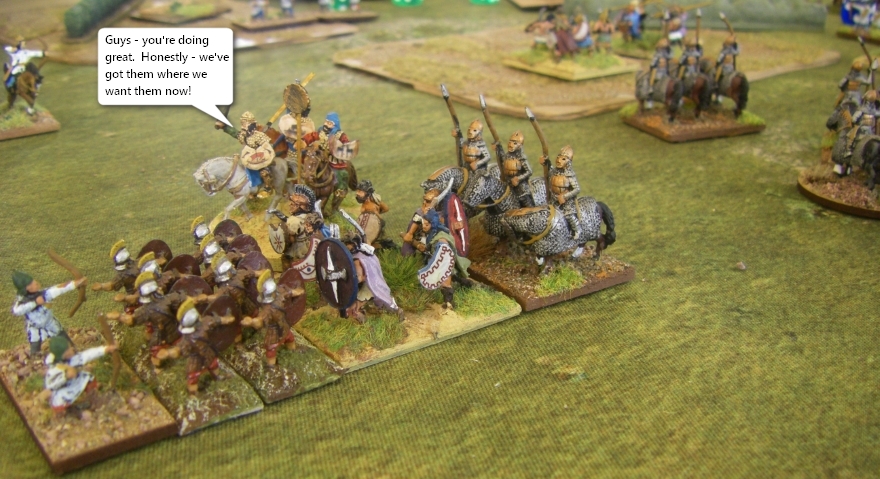 ADLG, Romes Wars: Odrysian Thracian vs Robert Taylor's Palmyrans, 15mm