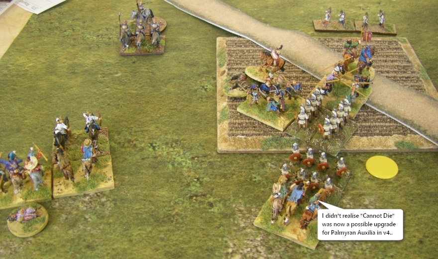 ADLG, Romes Wars: Odrysian Thracian vs Robert Taylor's Palmyrans, 15mm