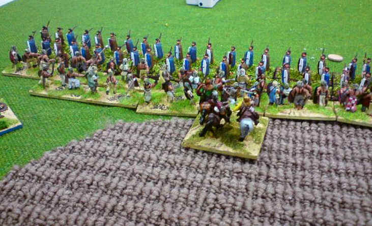 Early Achaemenid Persians vs Late Republican Roman Field of Glory Wargame