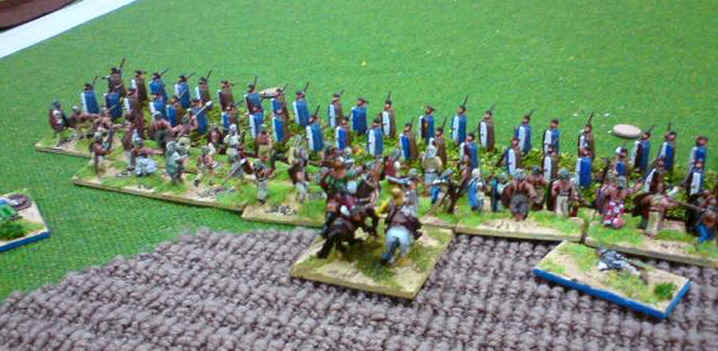 Early Achaemenid Persians vs Late Republican Roman Field of Glory Wargame