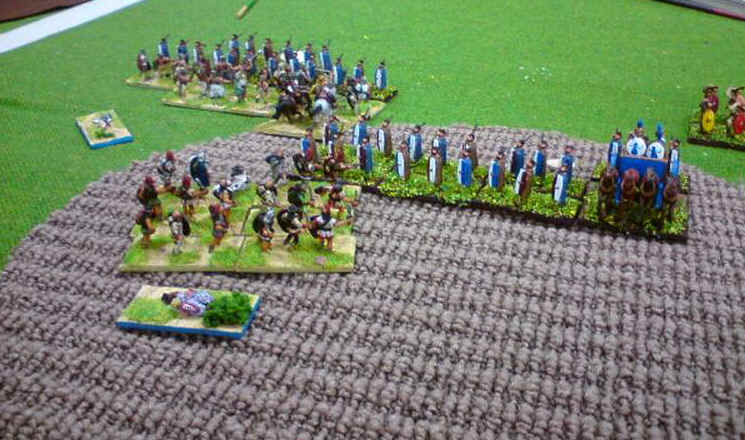 Early Achaemenid Persians vs Late Republican Roman Field of Glory Wargame